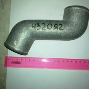 Патрубок соединительный,аллюм.(дв.ЯМЗ)   4320Я2-1303120