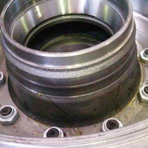 Ступица с барабаном в сборе (АБС, без подшипников и кольца)  55571-3103006-20