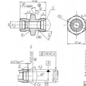Штуцер М16х1,5 тройного защитного клапана  339943