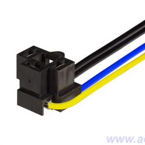 Колодка соединит. автолампы H4(в сборе с 4-мя проводами 0,75мм кв.) 9015СБ4