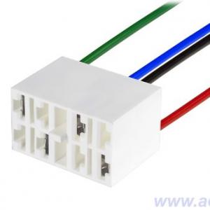 Колодка соединит. выключ.-клавиши 2101-2107, ГАЗ, УАЗ, Камаз (в сборе с 4-мя проводами) 9014СБ4