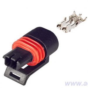 Колодка соединит. датчика температуры охлаждающей жидкости (к-кт с кл., 0,50-1,00мм кв)