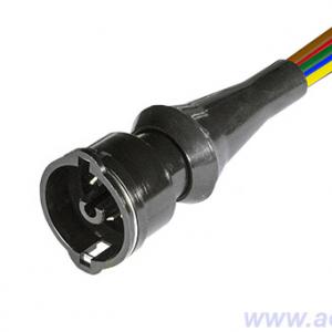 Колодка соединит. задн. фонаря "Газель"(тент.), МАЗ, КАМАЗ (герметич., вилка в сборе с проводом)