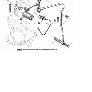 Датчик включения электровентилятора 97-92гр (ТЕРМОРЕЛЕ)  661.3710-01 КЗАЭ