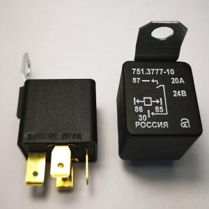 Реле стартера 24В 20/10А 4-х конт. с кроншт.  751.3777-10 АВАР