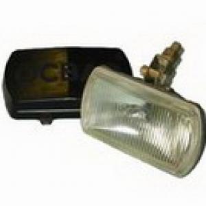 Фара противотуманная белая с крышкой 12/24В (152.3.04.43, фг152) ТН105-02 ОСВАР