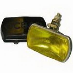 Фара п/тум/ЖЕЛТЫЙ рассеиватель с крышкой б/л ТН105-03 (ФПГ-106)
