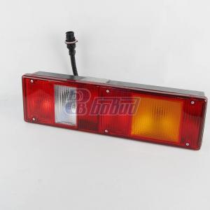 Фонарь задн.24В ЕвроКамАЗ с/отр,осв.номера и жгутом (разъем Tyco Electronics)  7452.3716-09 ЛЕВЫЙ