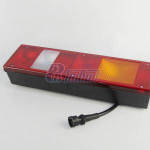 Фонарь задн.24В ЕвроКамАЗ с/отр,осв.номера со жгутом вилка СЦАЗ  7452.3716-08 ЛЕВЫЙ Руденск