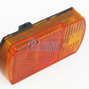 Фонарь (универсальный) желтый Фонарь боковой габаритный маркерный двухпроводный (разъем АМР), светодиоды