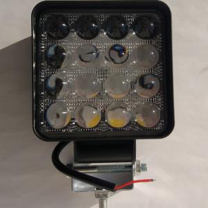 Фара светодиодная дополнительная ТАС-16, 16LED, 48W, квадрат., ЛИНЗА, 10-36В (110*110mm) ТАС-16ТехАвтоСвет