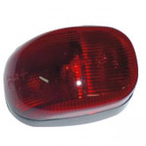 Фонарь контурный 83.3731 LED 12/24V (красн. овальный) АЭК