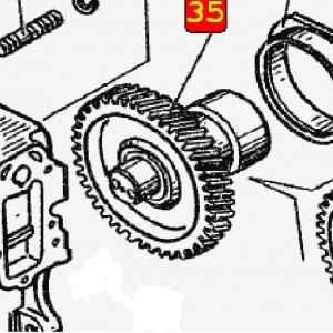 Вал промежуточный в сборе (ПАО КАМАЗ) 15.1770210-01