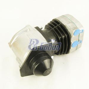 Компрессор одноцилиндровый КАМАЗ (М22, забор воздуха сверху) (замена на АМ.3509015-02) (ПК АЙК г.Ижевск) 53205-3509015-02