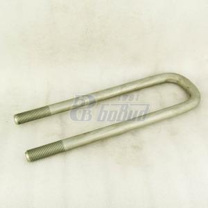 Стремянка задней рессоры 10т без гаек Lвнутр=420мм для рессоры 14листов (ПАО КАМАЗ)