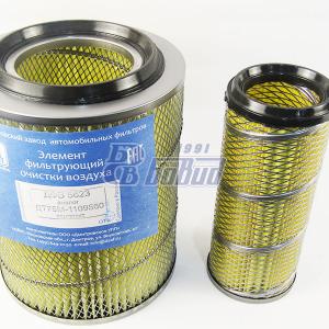 Элемент очистки  воздуха комплект (ДЗАФ) ДТ75М-1109560