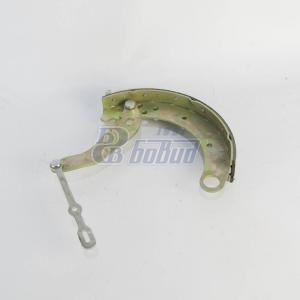 Колодка тормозная задняя длинная левая с накладкой Патриот/Пикап с РК DYMOS УАЗ